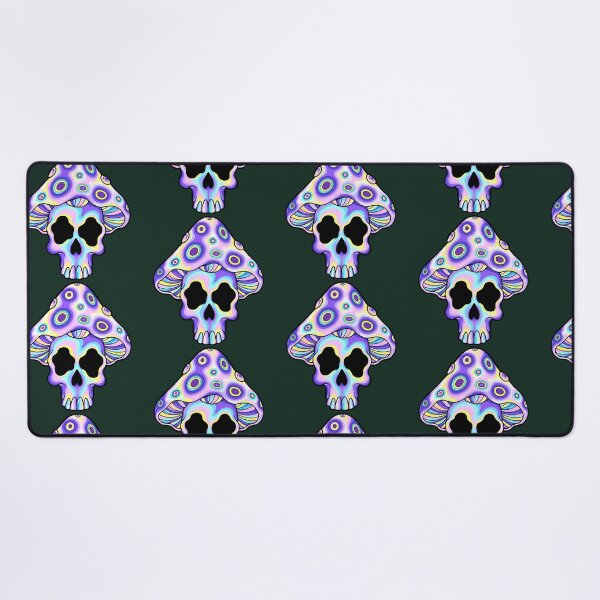Item preview, Dead Inside, Tripping Outside - Psychedelic Mushroom Skull designed and sold by Cannaxes Studio.