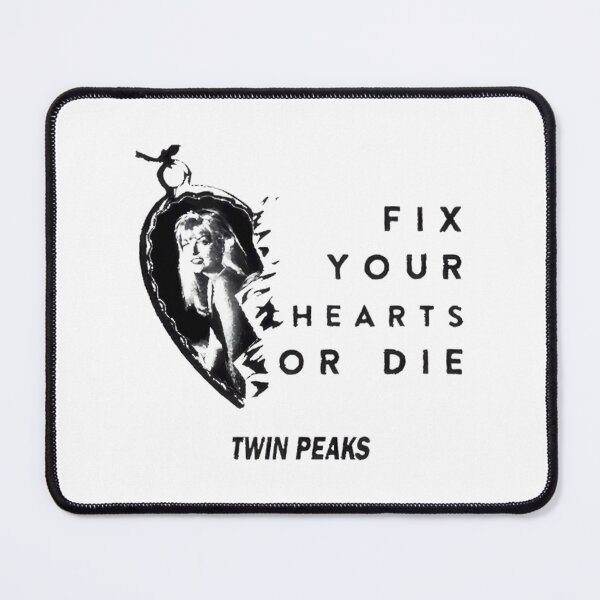 Item preview, Fix Your Hearts Or Die Twin Peaks ⭐⭐⭐⭐⭐ designed and sold by peggybuva.