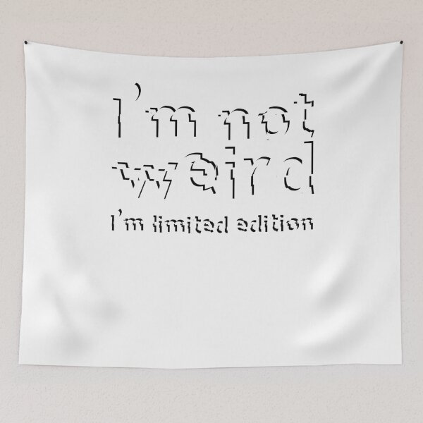 Item preview, I'm Not Weird I'm Limited Edition designed and sold by SusurrationStud.
