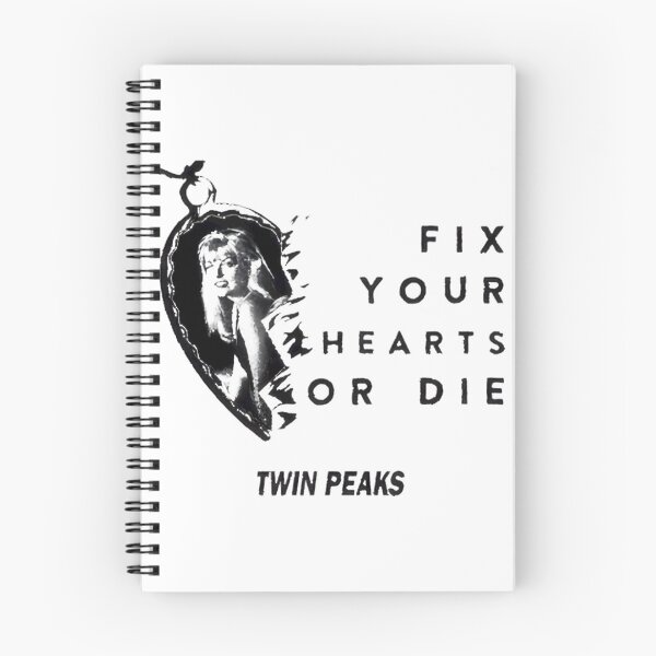 Item preview, Fix Your Hearts Or Die Twin Peaks ⭐⭐⭐⭐⭐ designed and sold by peggybuva.