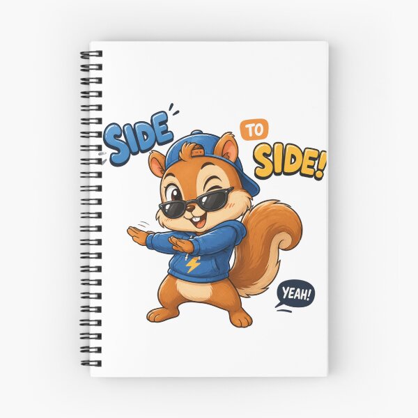 Item preview, Cool Dancing Squirrel - Side To Side Hip Hop Kawaii Mascot Art designed and sold by ToonyTeez.
