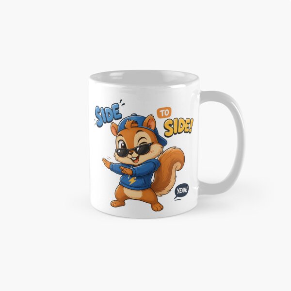 Item preview, Cool Dancing Squirrel - Side To Side Hip Hop Kawaii Mascot Art designed and sold by ToonyTeez.