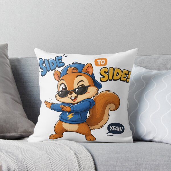 Item preview, Cool Dancing Squirrel - Side To Side Hip Hop Kawaii Mascot Art designed and sold by ToonyTeez.