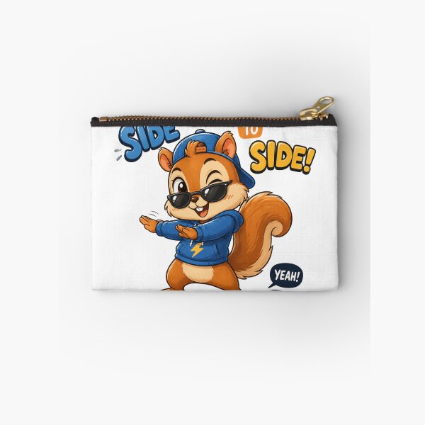 Item preview, Cool Dancing Squirrel - Side To Side Hip Hop Kawaii Mascot Art designed and sold by ToonyTeez.