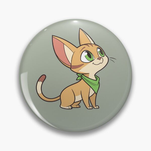 Item preview, Cute Abyssinian Cat with Green Eyes and Scarf designed and sold by Mousy17.