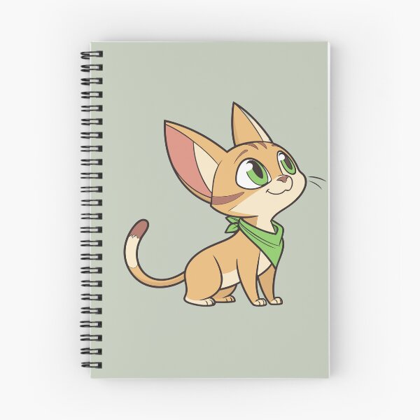 Item preview, Cute Abyssinian Cat with Green Eyes and Scarf designed and sold by Mousy17.