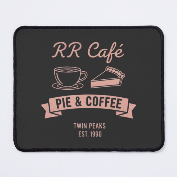 Item preview, Rr Caf Pie Coffee Twin Peaks Est With Coffee Cup And Pie Slice ⭐⭐⭐⭐⭐ designed and sold by peggybuva.