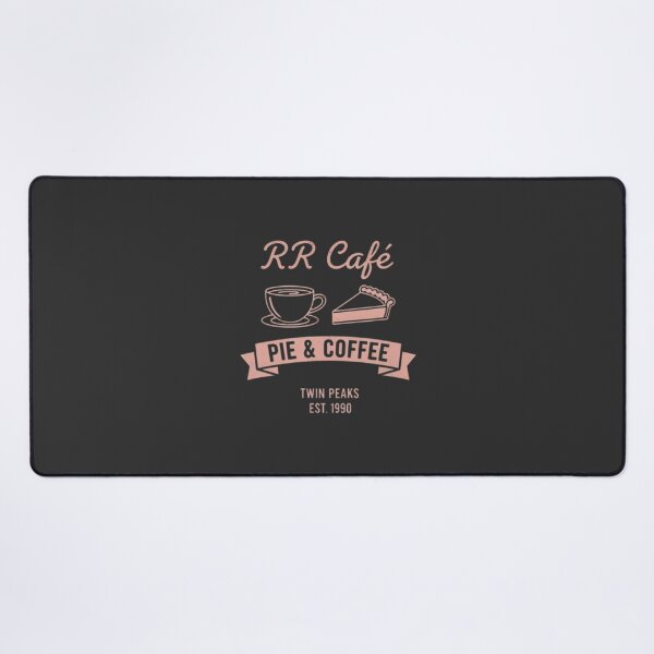 Item preview, Rr Caf Pie Coffee Twin Peaks Est With Coffee Cup And Pie Slice ⭐⭐⭐⭐⭐ designed and sold by peggybuva.