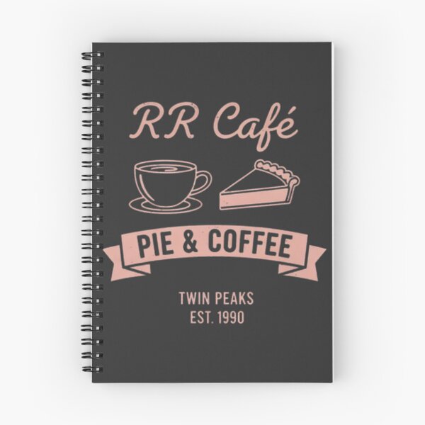 Item preview, Rr Caf Pie Coffee Twin Peaks Est With Coffee Cup And Pie Slice ⭐⭐⭐⭐⭐ designed and sold by peggybuva.