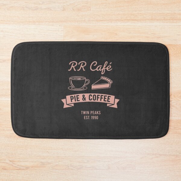 Item preview, Rr Caf Pie Coffee Twin Peaks Est With Coffee Cup And Pie Slice ⭐⭐⭐⭐⭐ designed and sold by peggybuva.