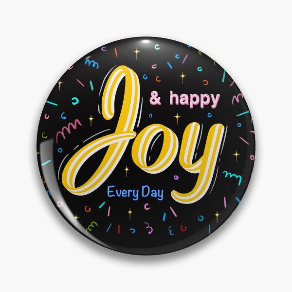 Item preview, Joy & Happy Every Day - Colorful Confetti Typography Streetwear Design designed and sold by Skayana.
