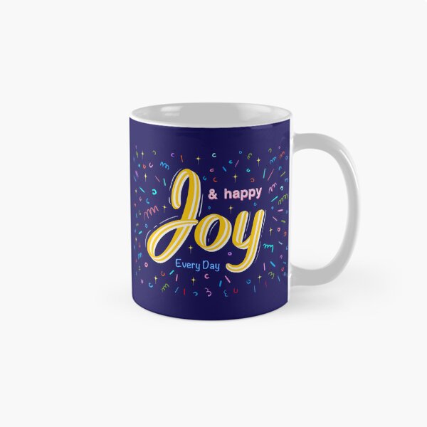 Item preview, Joy & Happy Every Day - Colorful Confetti Typography Streetwear Design designed and sold by Skayana.