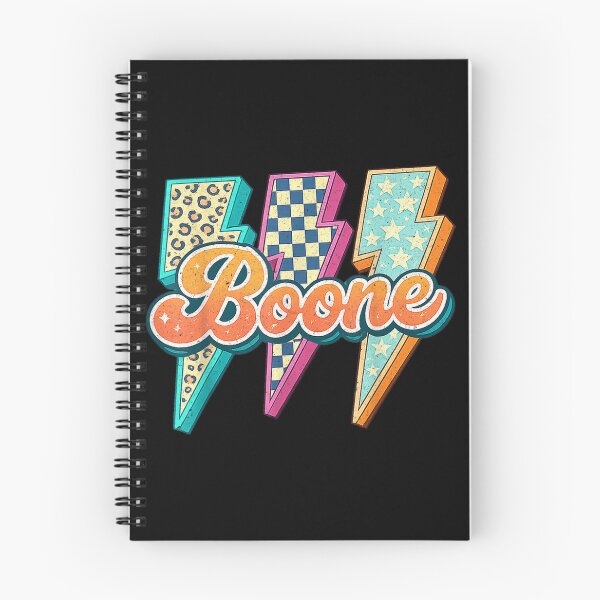 Item preview, Retro Vintage Groovy Lightning Bolt Boone Name Graphic Back To School designed and sold by DaphoLatara.