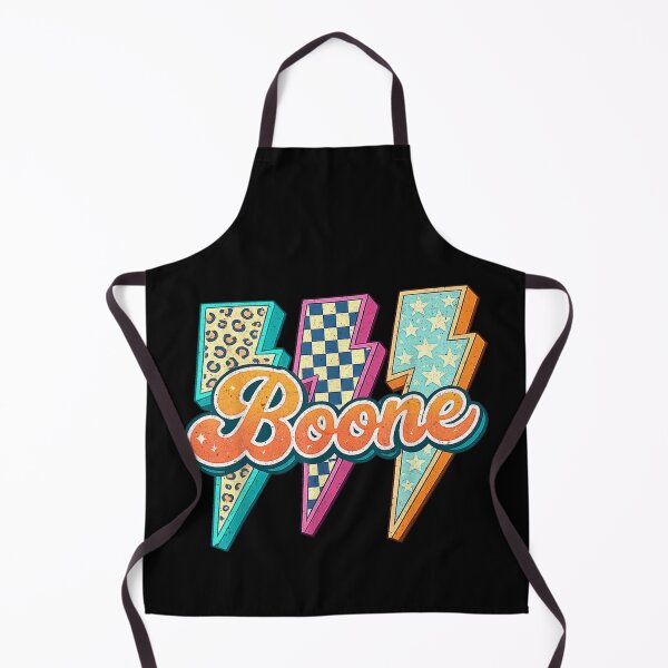 Item preview, Retro Vintage Groovy Lightning Bolt Boone Name Graphic Back To School designed and sold by DaphoLatara.