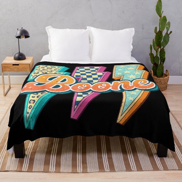 Item preview, Retro Vintage Groovy Lightning Bolt Boone Name Graphic Back To School designed and sold by DaphoLatara.