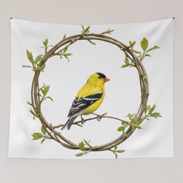 Item preview, GOLDFINCH LETTER O designed and sold by ART-TYPE.