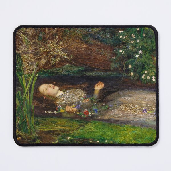 Item preview, Ophelia, John Everett Millais, 1852 designed and sold by The Gaping Maw.