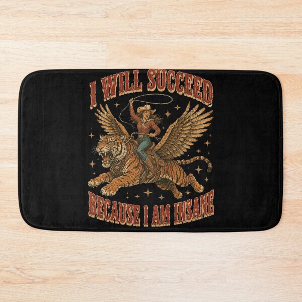 Item preview, cowgirl tiger rider western fantasy rodeo graphic designed and sold by anapldv.