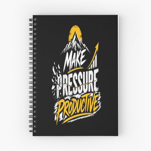 Item preview, Make Pressure Productive  Motivational Mindset Quote designed and sold by v6ziix.