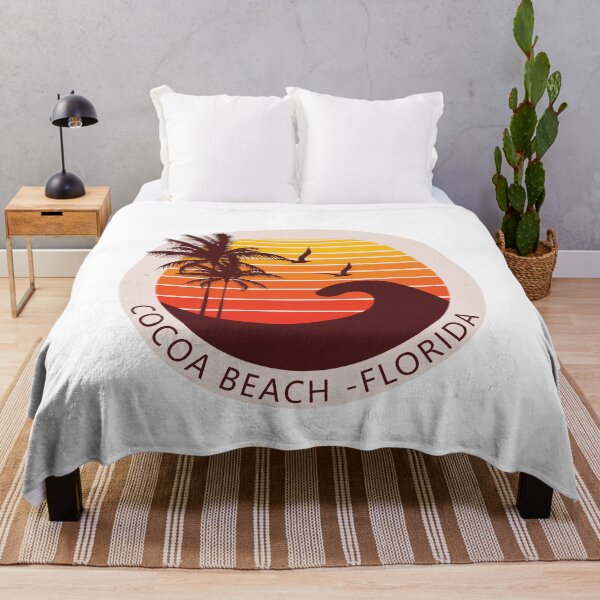 Item preview, Cocoa Beach Florida Retro Vintage Sunset designed and sold by adriana-holmes.