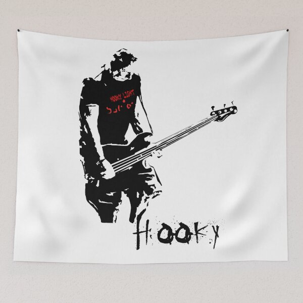 Aperçu de l'œuvre T-shirt Peter Hook and the Light | Hommage au bassiste Peter Hook | T-shirt minimaliste post-punk créée et vendue par FULLER FACTORY.