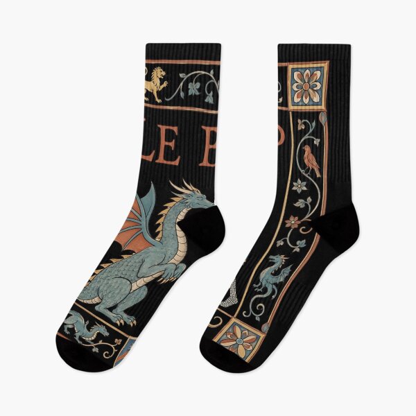 Item preview, Medieval Knight Booping Dragon Tapestry Art Funny Meme Le Boop designed and sold by DaphoLatara.