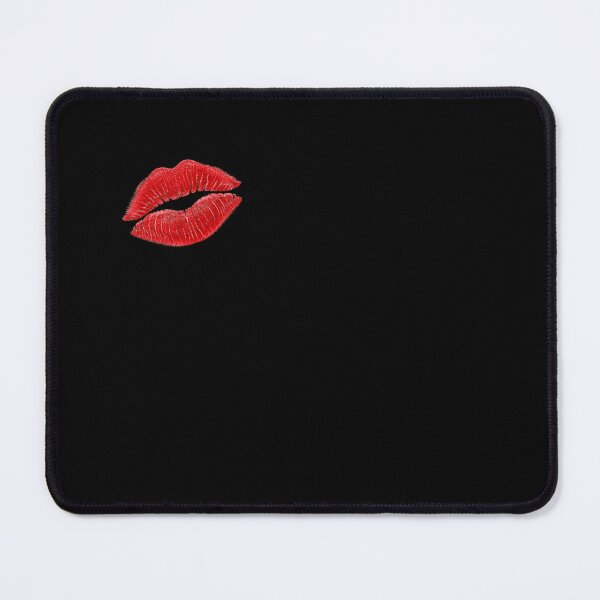 Item preview, lipstick Red Kiss Lips Minimal Glam Wall Art designed and sold by anapldv.