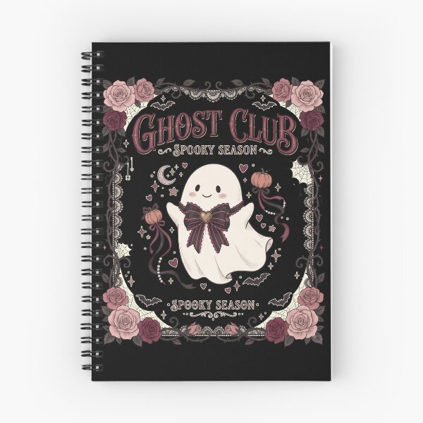 Item preview, Ghost Club Spooky Season Halloween vintage design  designed and sold by LiuTiuuu.