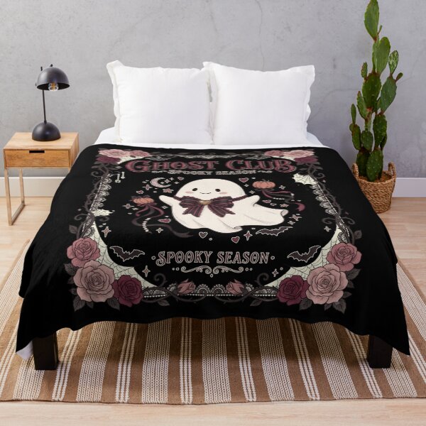 Item preview, Ghost Club Spooky Season Halloween vintage design designed and sold by LiuTiuuu.
