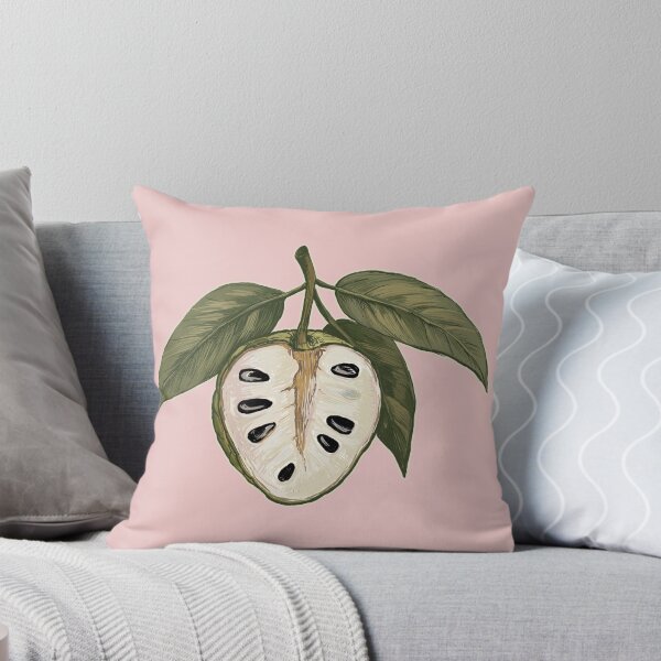 Item preview, Cherimoya Custard Apple Tropical Fruit Illustration | Exotic Fruit Art designed and sold by AgnieshkaSiwek.