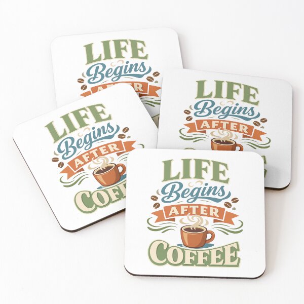 Item preview, Life Begins After Coffee Funny Dad – Father’s Day Gift designed and sold by stylishdzign.