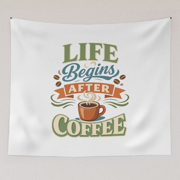 Item preview, Life Begins After Coffee Funny Dad – Father’s Day Gift designed and sold by stylishdzign.