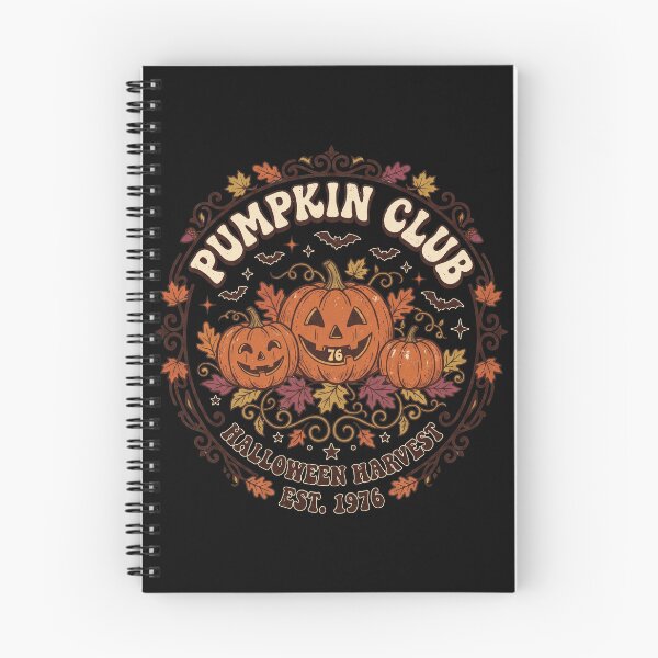 Item preview, Pumpkin Club Halloween harvest vintage design  designed and sold by LiuTiuuu.