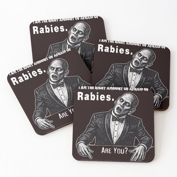 Item preview, The Proper Fear of Rabies designed and sold by darametzgerart.