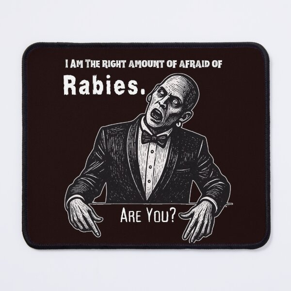 Item preview, The Proper Fear of Rabies designed and sold by darametzgerart.