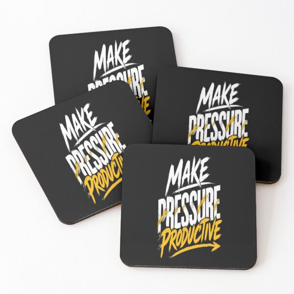 Item preview, Make Pressure Productive  Motivational Mindset Quote designed and sold by v6ziix.