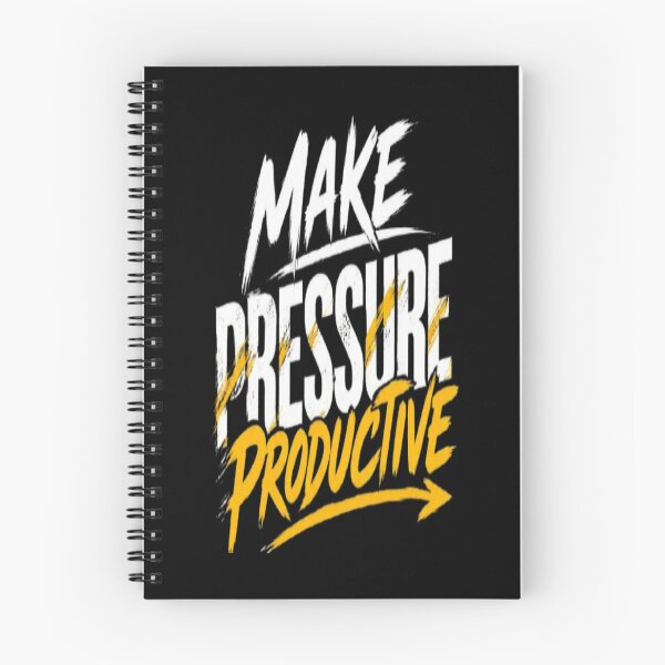 Item preview, Make Pressure Productive  Motivational Mindset Quote designed and sold by v6ziix.