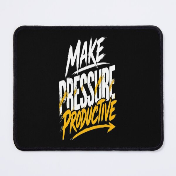 Item preview, Make Pressure Productive  Motivational Mindset Quote designed and sold by v6ziix.