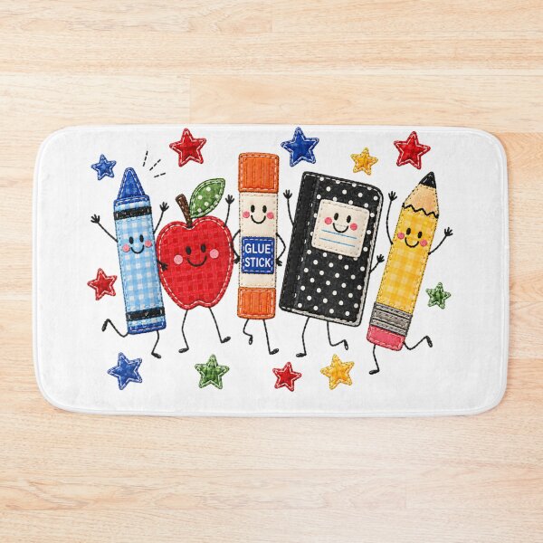 Item preview, Cute School Supplies Patchwork Crew Back To School Teacher Student Gift designed and sold by LakenDraphil.