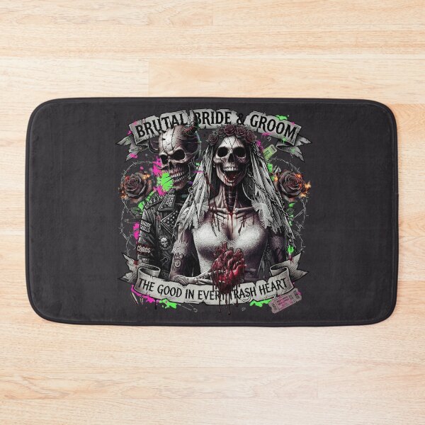 Item preview, Brutal Bride Groom Skeleton Heart designed and sold by Voodoo Store Paranormal Collections.