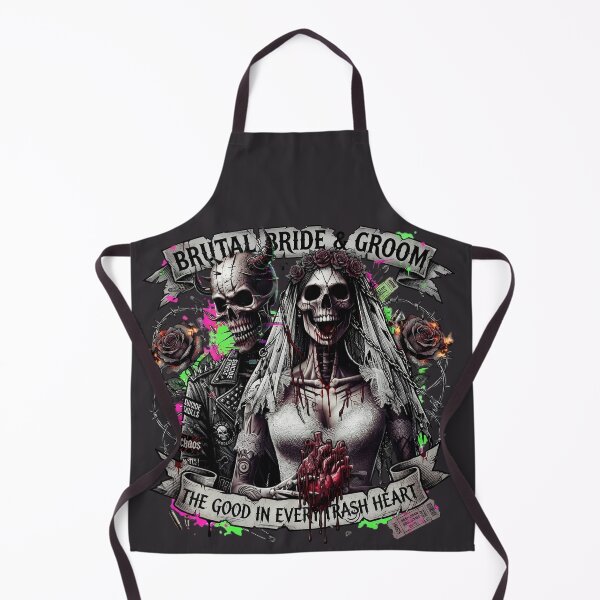 Item preview, Brutal Bride Groom Skeleton Heart designed and sold by Voodoo Store Paranormal Collections.