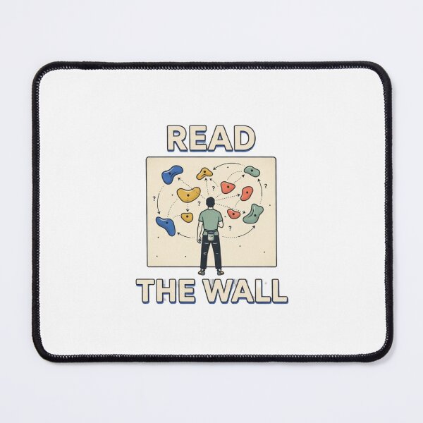 Item preview, Read the Wall Bouldering Route Design designed and sold by GoofyShopp.