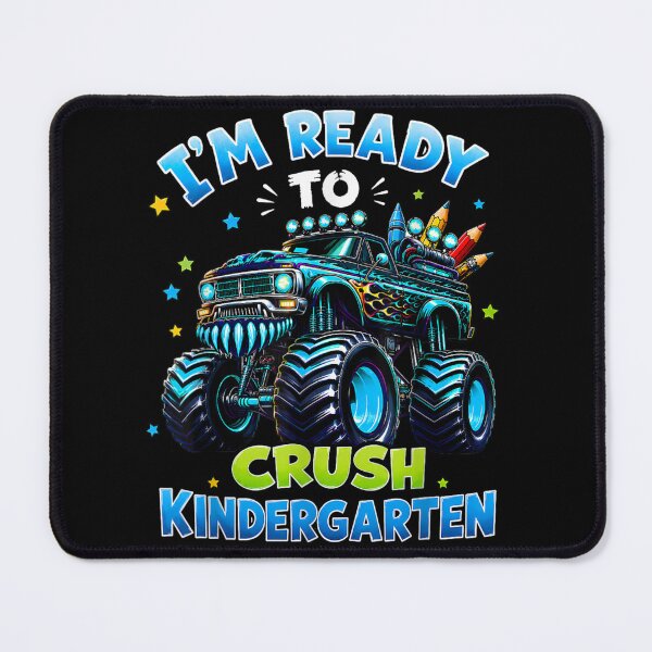 Item preview, Ready To Crush Kindergarten Monster Truck Boys Back To School Graphic designed and sold by LakenDraphil.
