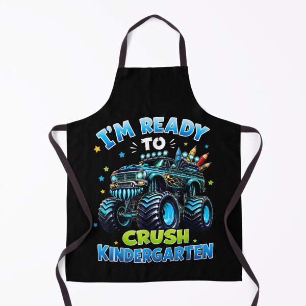 Item preview, Ready To Crush Kindergarten Monster Truck Boys Back To School Graphic designed and sold by LakenDraphil.