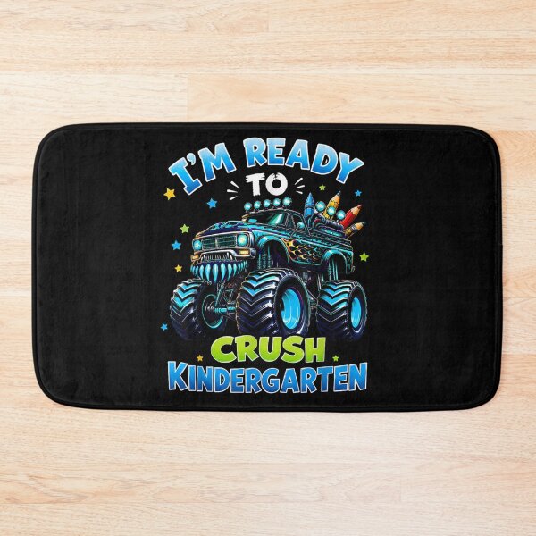 Item preview, Ready To Crush Kindergarten Monster Truck Boys Back To School Graphic designed and sold by LakenDraphil.