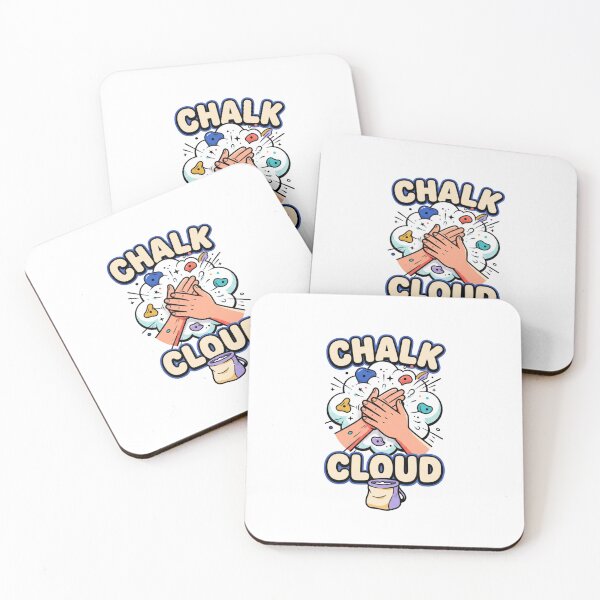 Item preview, Chalk Cloud Colorful Bouldering Art designed and sold by GoofyShopp.