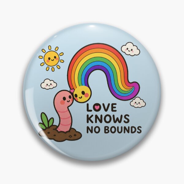 Item preview, Love Knows No Bounds Kawaii Rainbow Worm designed and sold by SVox.