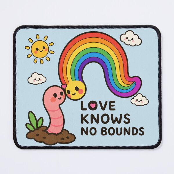 Item preview, Love Knows No Bounds Kawaii Rainbow Worm designed and sold by SVox.