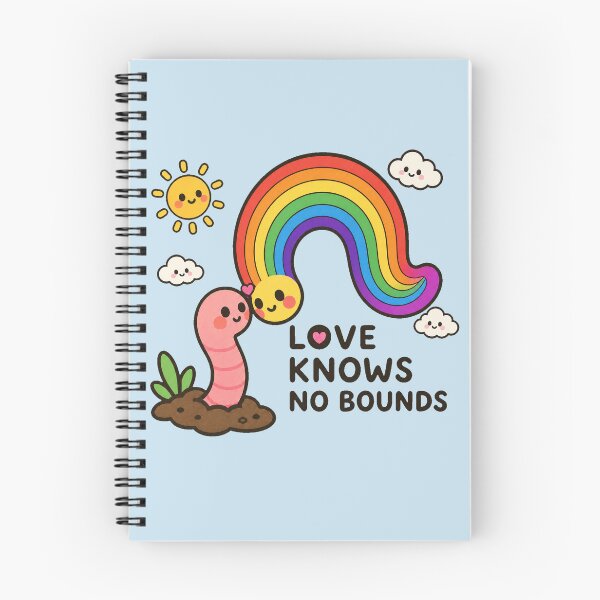 Item preview, Love Knows No Bounds Kawaii Rainbow Worm designed and sold by SVox.