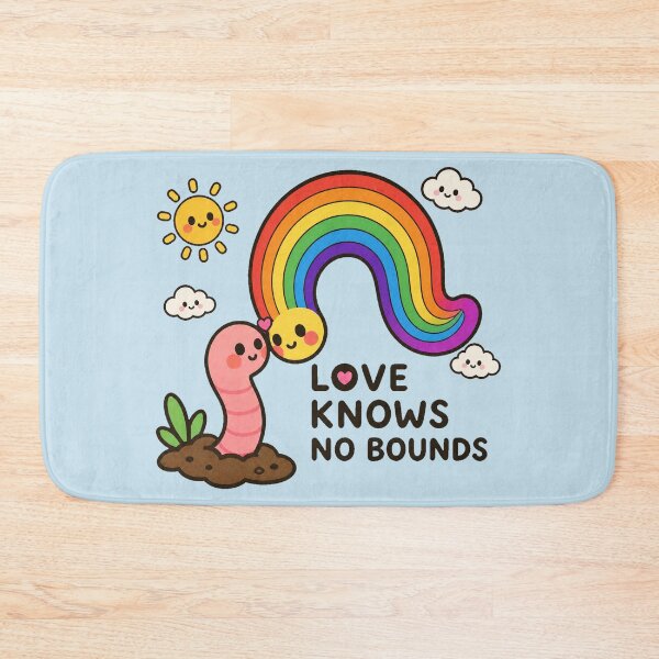 Item preview, Love Knows No Bounds Kawaii Rainbow Worm designed and sold by SVox.